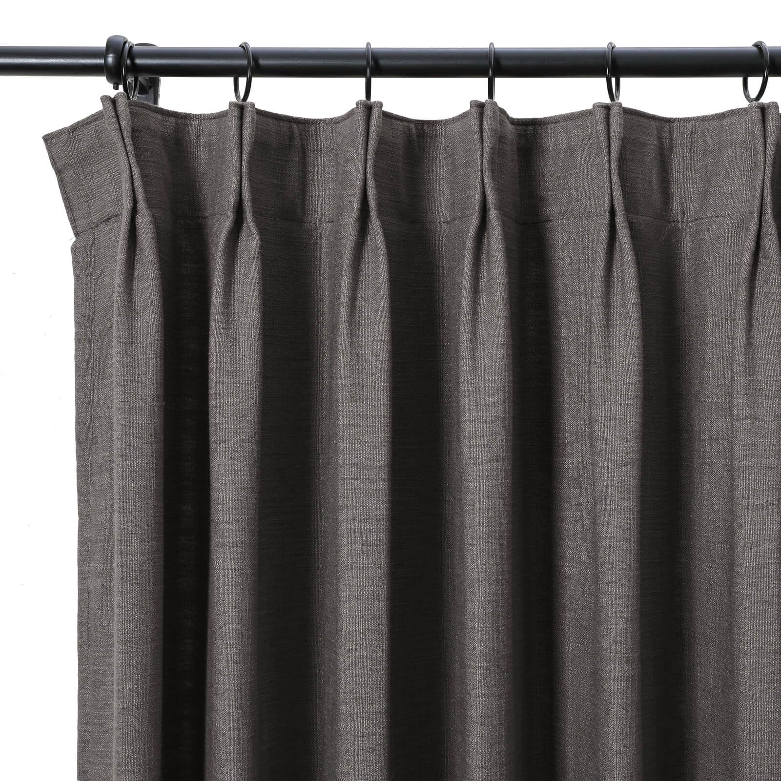 Amazon｜Drapifytex 幅84インチ x 長さ84インチ フェイクリネン ピンチ